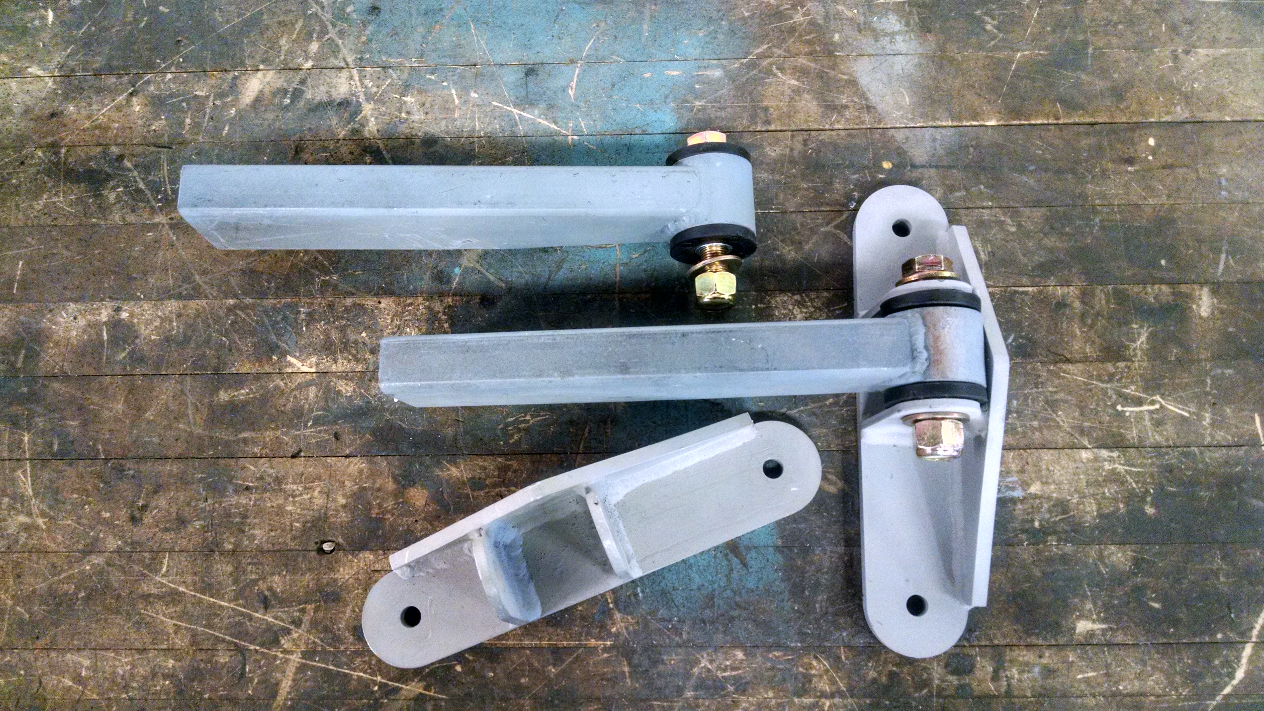 Pair Engine Swap Weld-In Motor Mounts Kit For Ford SBF Small Block 289 - Foto 6